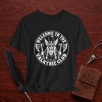 Welcome to the Valkyrie Club Shirt – Norse Warrior Graphic Tee