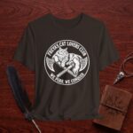Freya’s Cat Lovers Club T-Shirt – We Purr We Conquer Norse Graphic Tee