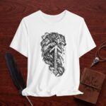 Unchained Fenrir Tiwaz Rune Tee