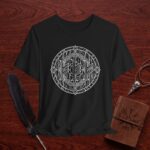 Triple Fehu Viking Shield Tee